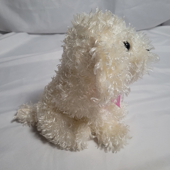 Dan Dee Collector's Choice Cream  Plush Labradoodle Dog Stuffed Animal 9" - Picture 6 of 8
